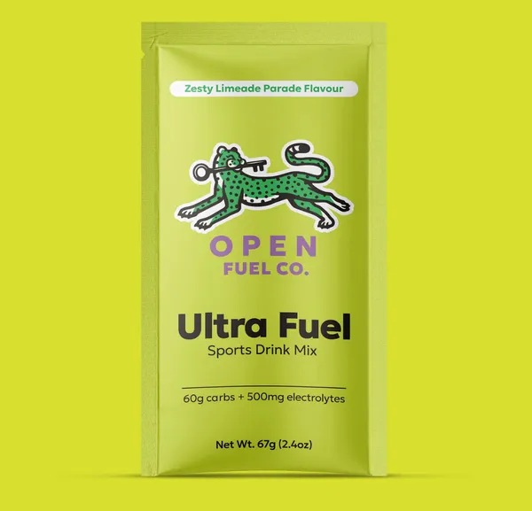 Open Fuel Drink Mix Single Sachet Zesty Limeade Parade