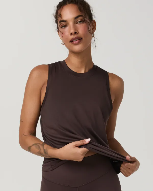 Vuori Women's Energy Top Long French Roast