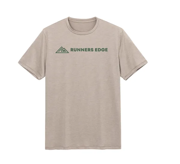 Runner's Edge Men's RE LuxDry Tee Chateau Gray