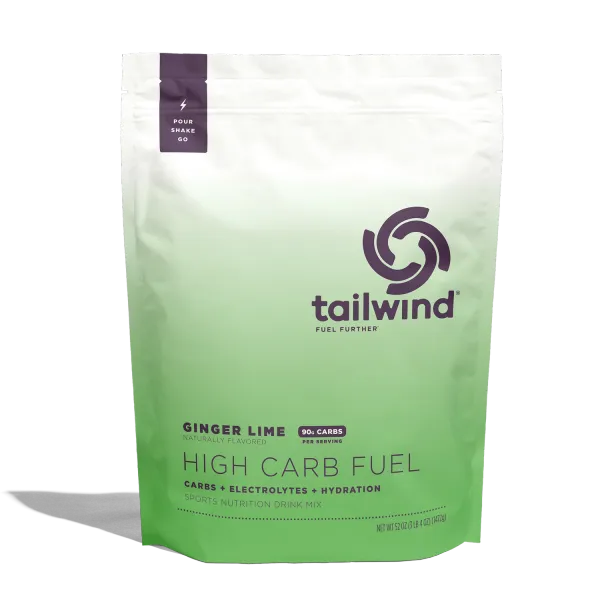 Tailwind High Carb Fuel 16 Servings Ginger Lime
