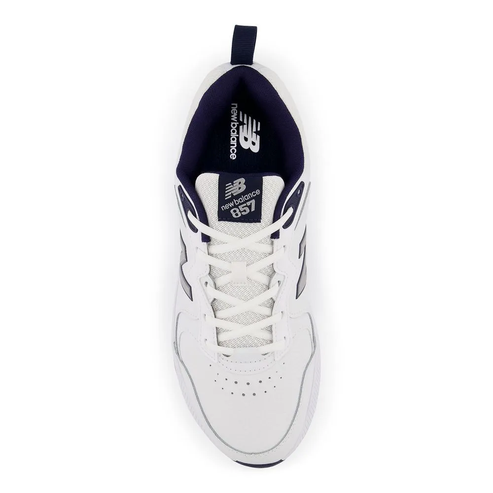 New Balance Men's 857v3 White / Navy