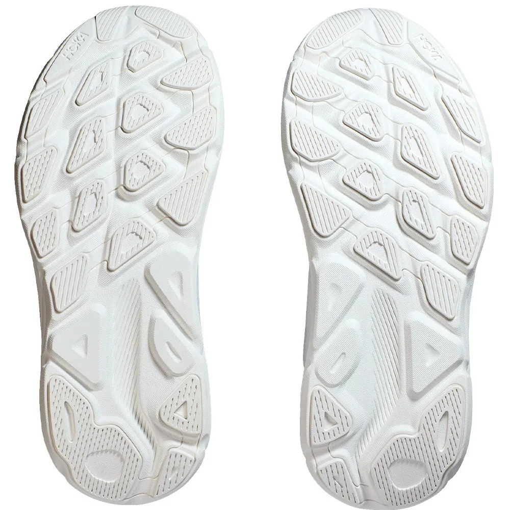 Hoka Women's Clifton 9 White / White (Wide Width)