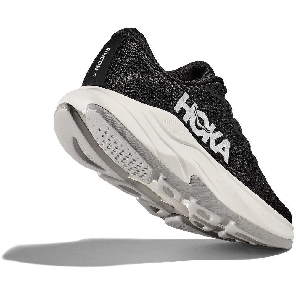 Hoka Men's Rincon 4 Black / White (Wide Width