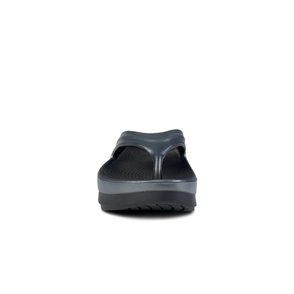 Oofos Women's Oomega OOLala Luxe Black Salt