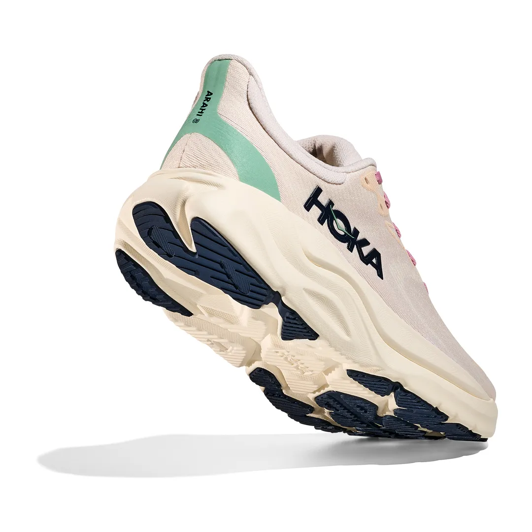 Hoka Women's Arahi 8 Rose Cream / Alabaster