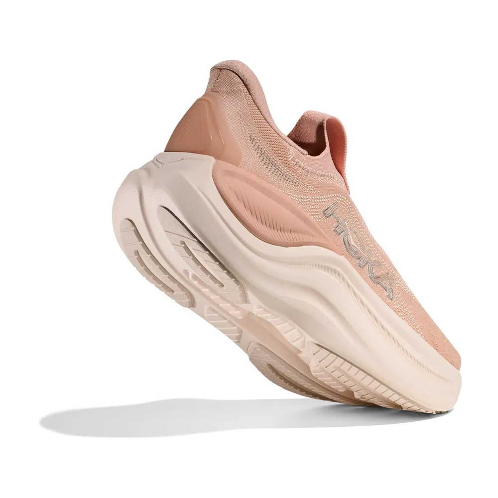 Hoka Women's Skyward Laceless Rose Latte / Rose Cream