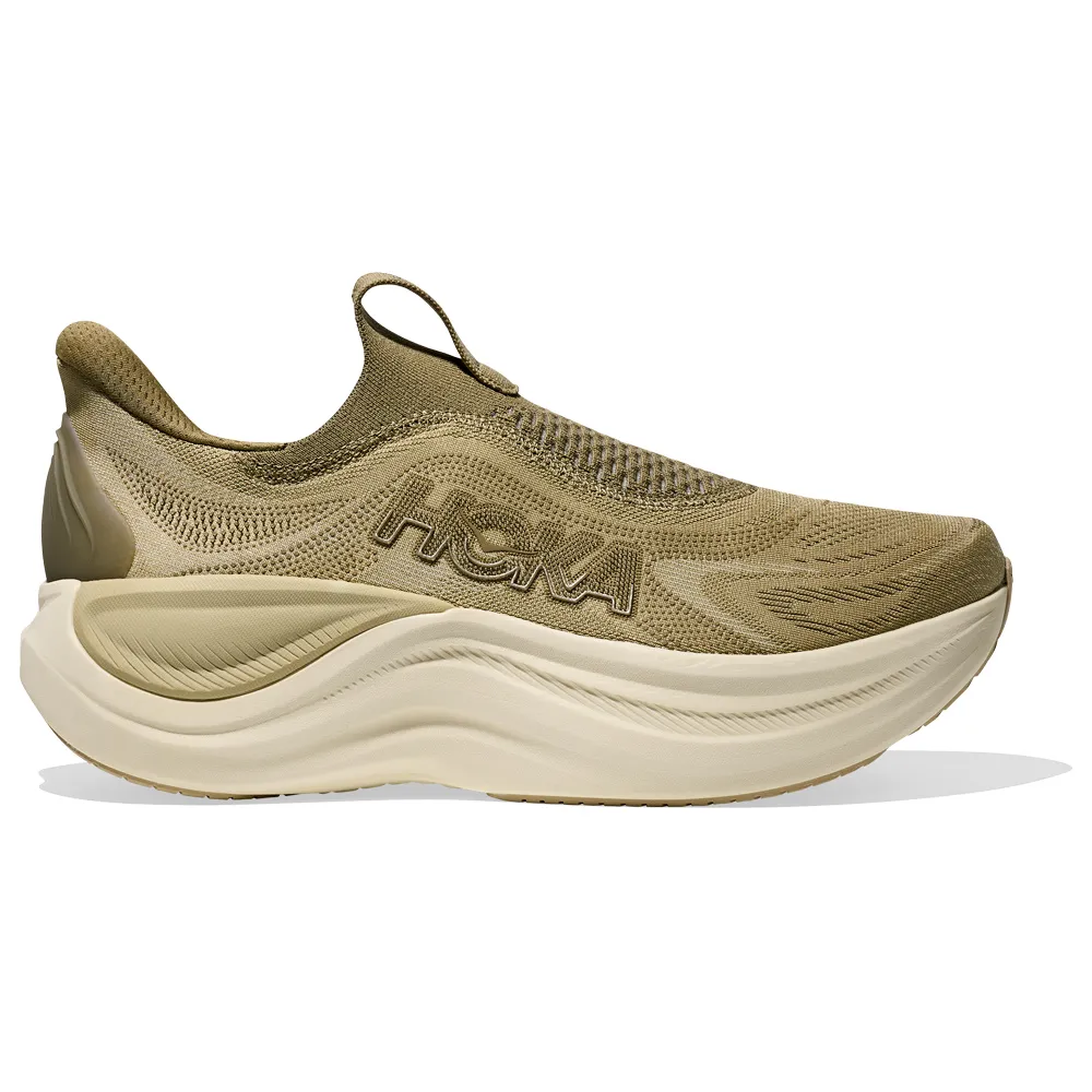 Hoka Men's Skyward Laceless Grassland / Wild Mushroom