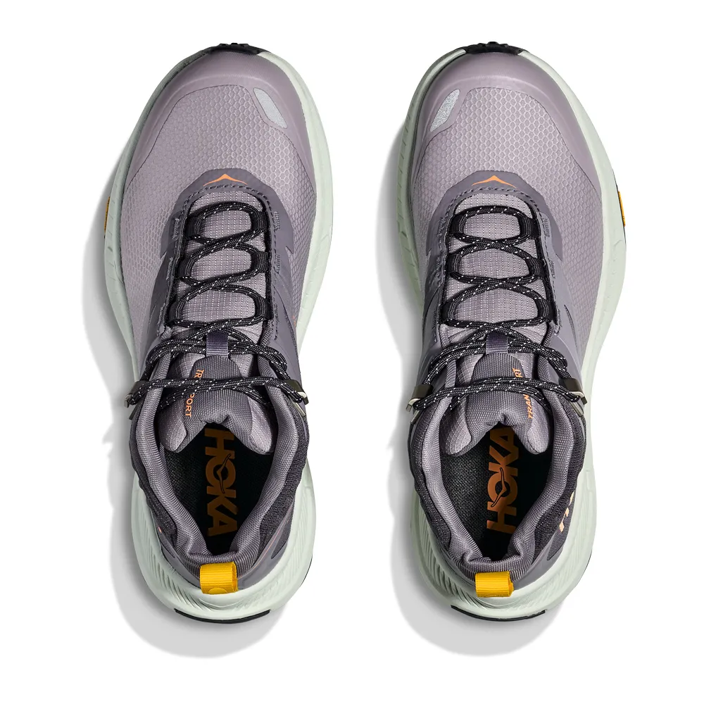 (取寄) ホカオネオネ レディース トランスポート ハイク GTX Hoka women Transport Hike GTX Grey Skies/Sea Glass Hoka Women's Transport Hike GTX Grey Skies / Sea Glass