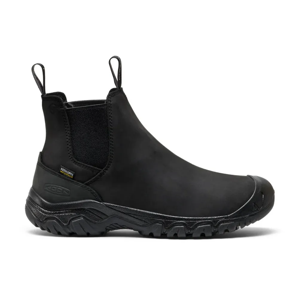 Keen Men's Anchorage IV Waterproof Black / Black