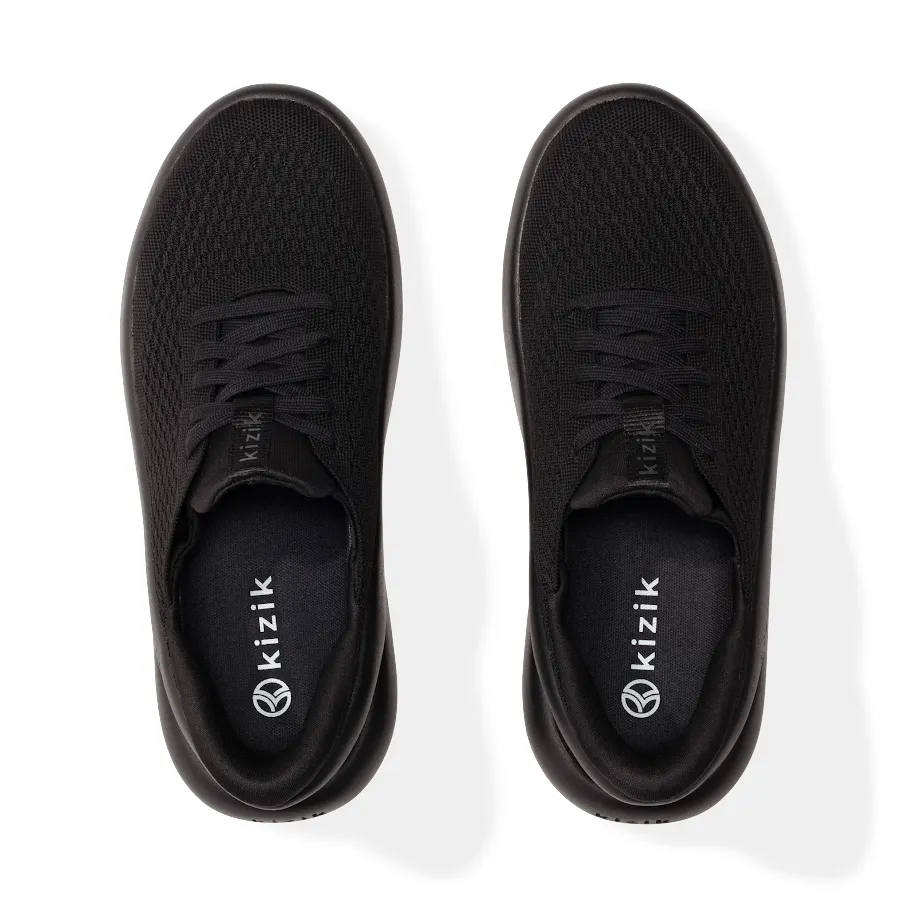 Kizic Roamer Unisex Athletic Shoes Black Men’s Sz 13 Women’s Sz 14.5 Venice_Black_Primary_Profile-  main image 4