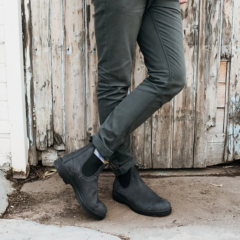 Blundstone Classic 587 Chelsea Boot Rustic Black display picture 3