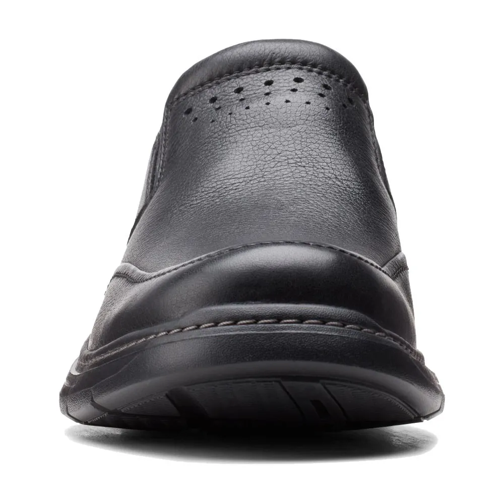 NWT Clarks Men\'s Un Brawley Step Loafer, Black Leather, 11 Clarks Men main image 2