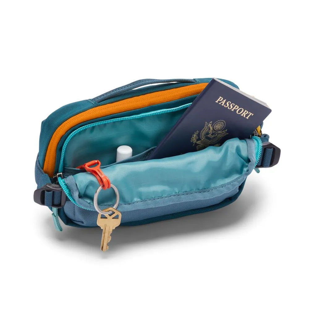 Cotopaxi Allpa X 1.5L Hip Pack Blue Spruce / Abyss