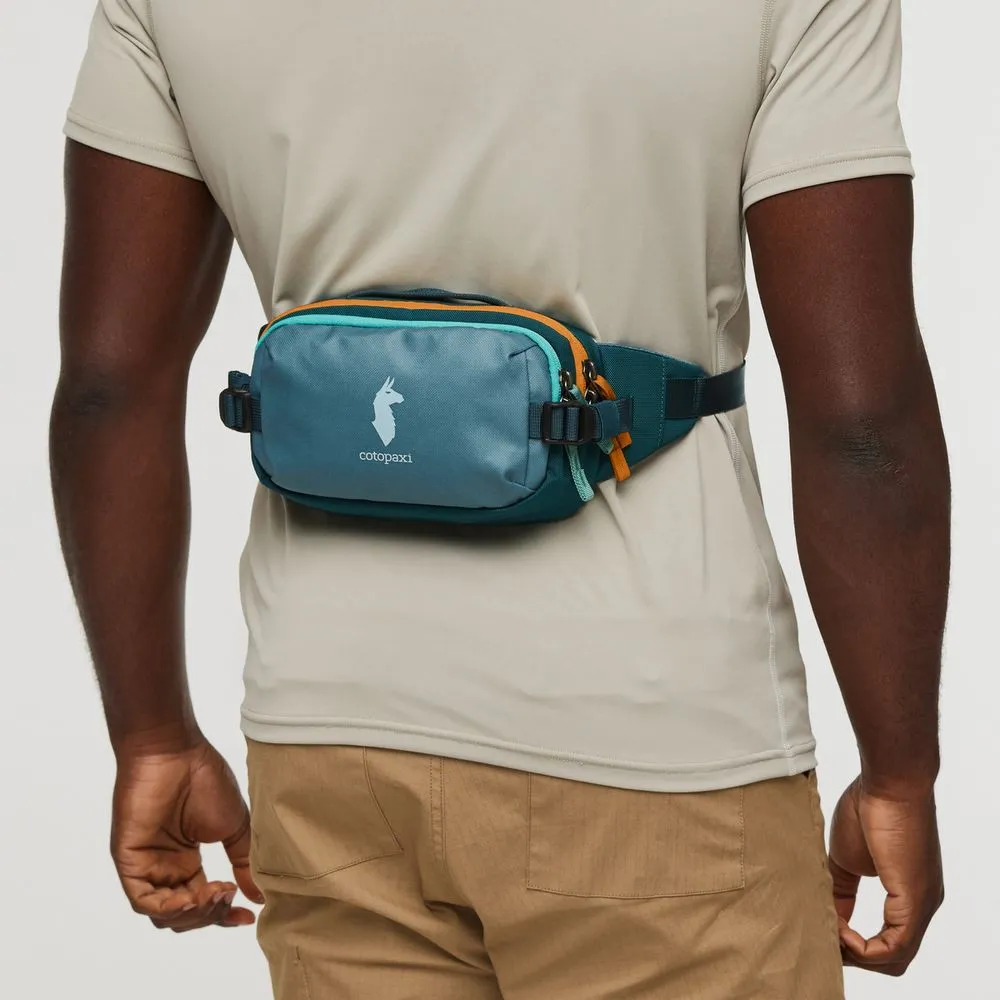 Cotopaxi Allpa X 1.5L Hip Pack Blue Spruce / Abyss