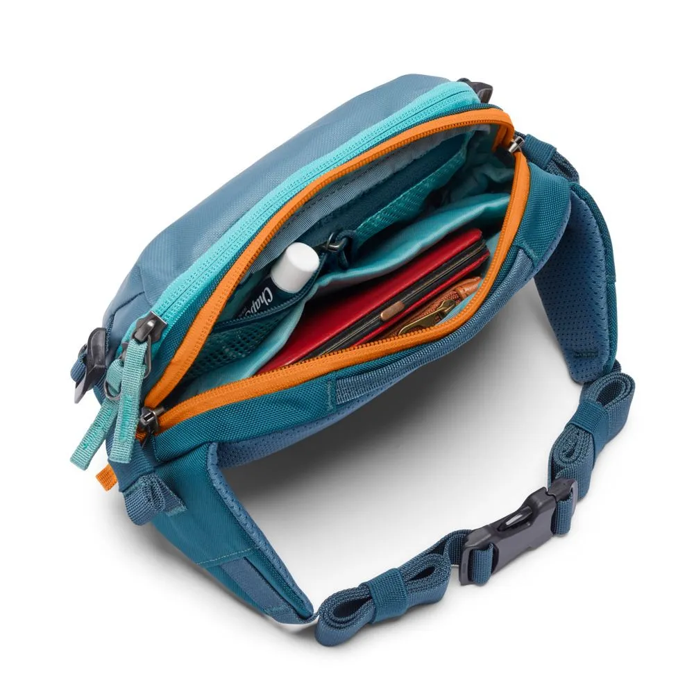 Cotopaxi Allpa X 1.5L Hip Pack Blue Spruce / Abyss