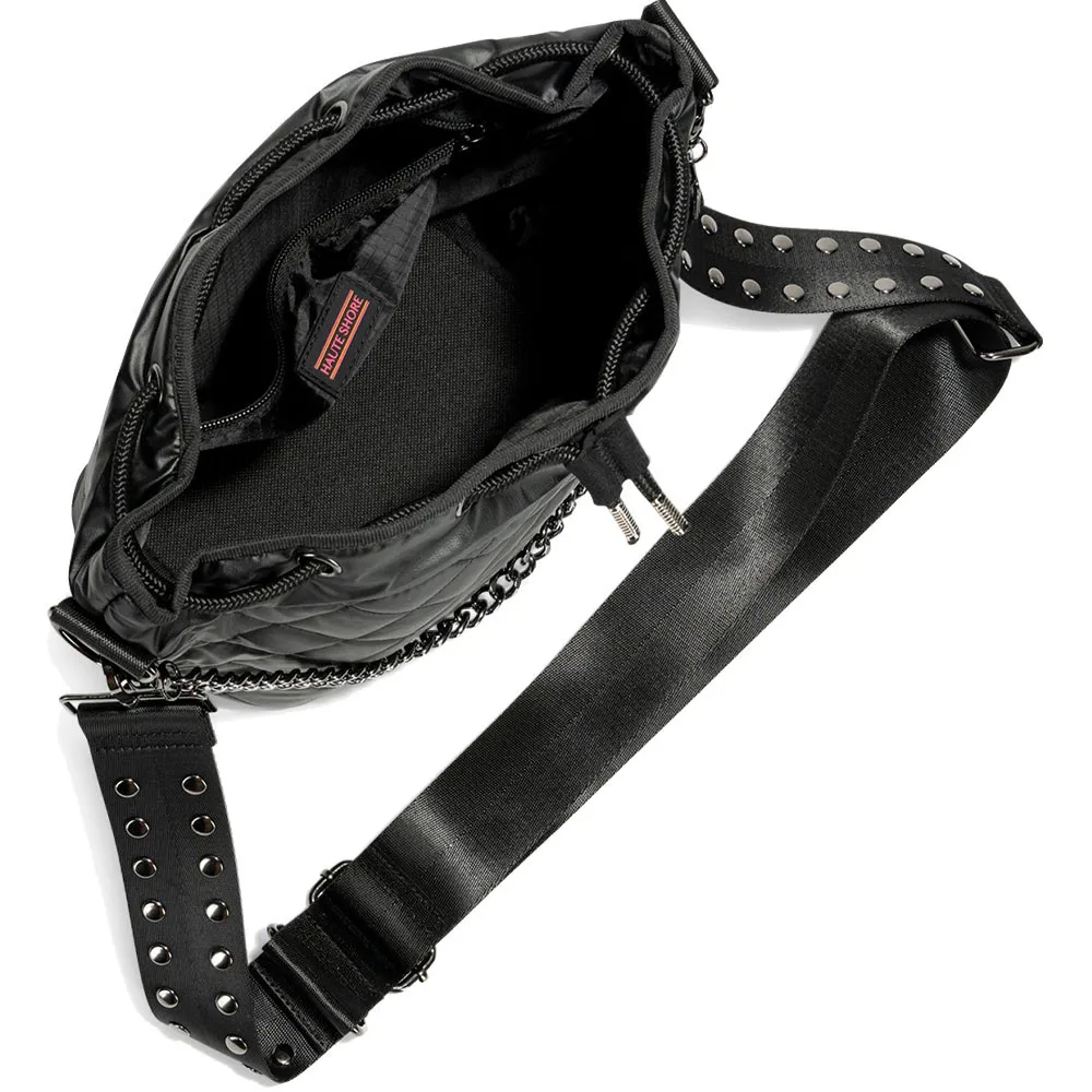 Haute Shore Lindsey Puffer Bucket Bag Carbon