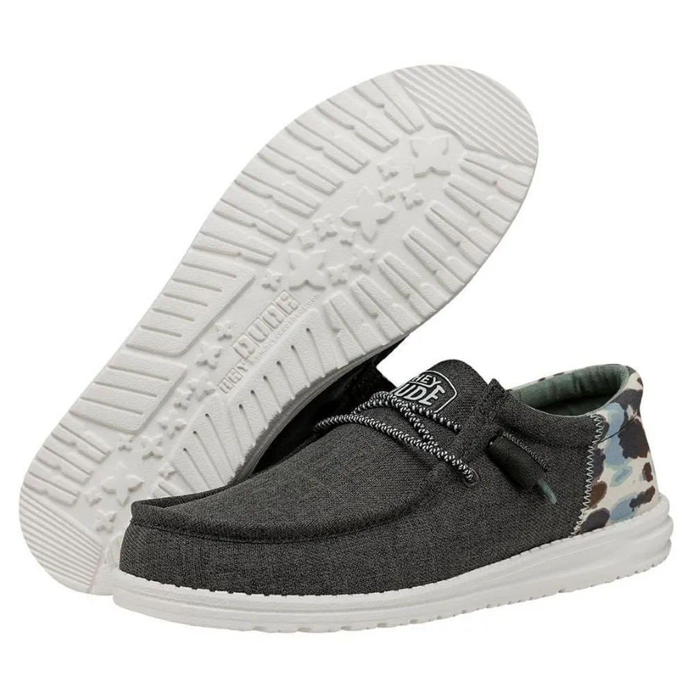 Hey Dude Men\'s Wally Funk Tie Dye Casual Shoe in Grey Hey Dude Men main image 3