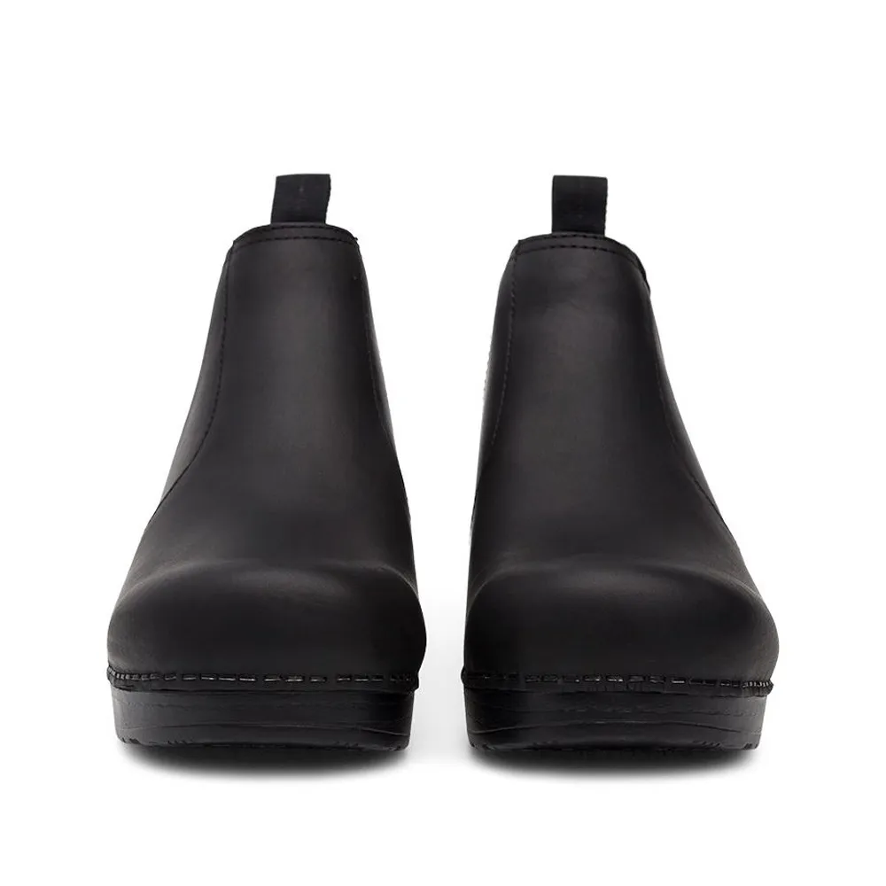 Dansko Women's Frankie Black Oiled Leather