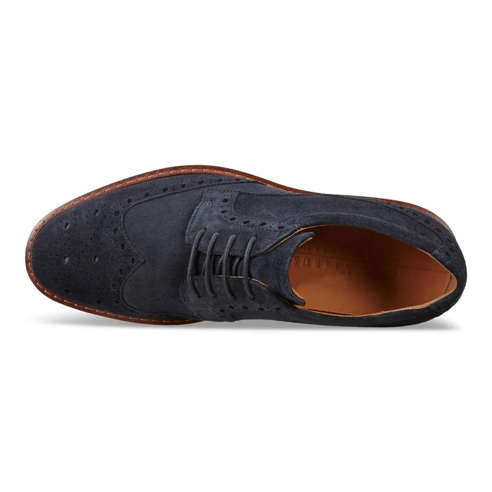 【felm2113 】ecco エコー VITRUS ウィングチップ ブラ Ecco Men's Vitrus I Wing Tip Tie Navy
