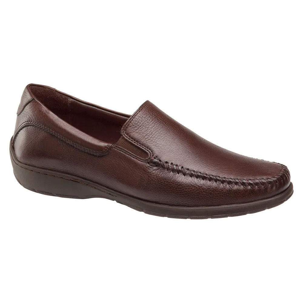 Johnston & Murphy Men's Crawford Venetian Mahogany Tumbled