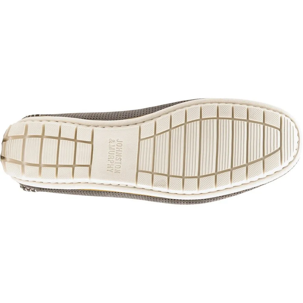 NEW JOHNSTON & MURPHY cort perf venetian in grey Johnston & Murphy Men main image 2