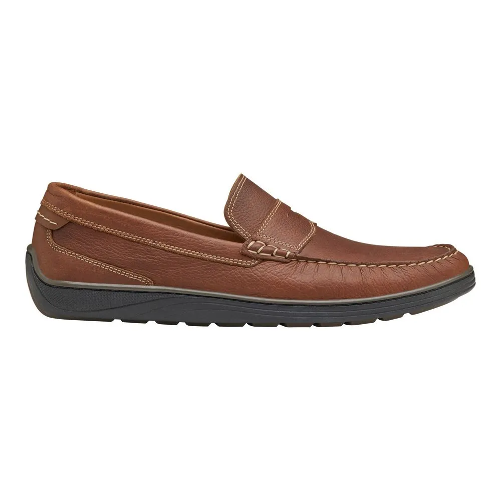 Johnston & Murphy Emmett Penny Loafer Comfort Dark Tan Full Grain Size US 13 Men main image 3