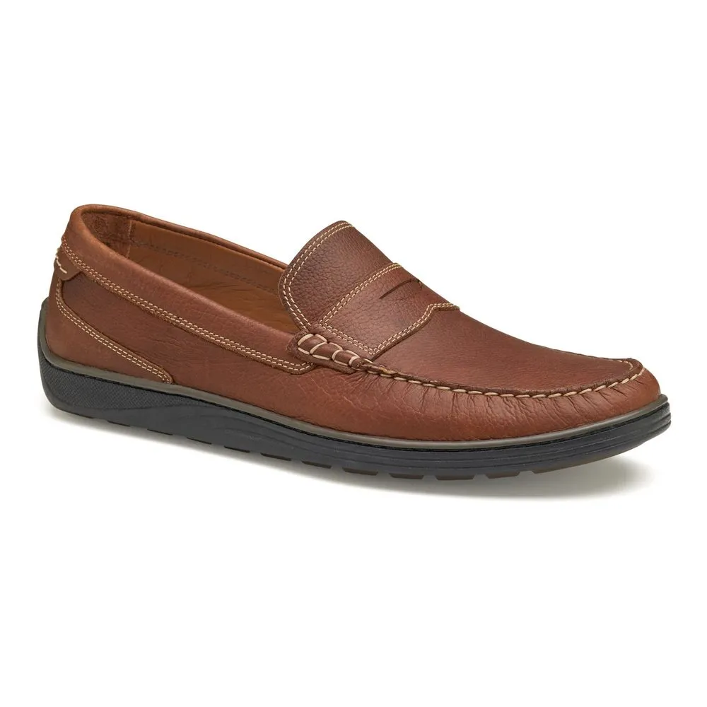 Johnston & Murphy Emmett Leather Penny Loafer Memory Foam Brown - Men\'s Size 10 Amazon.com | Johnston & Murphy Emmett Penny - Shoes for Men  main image 3