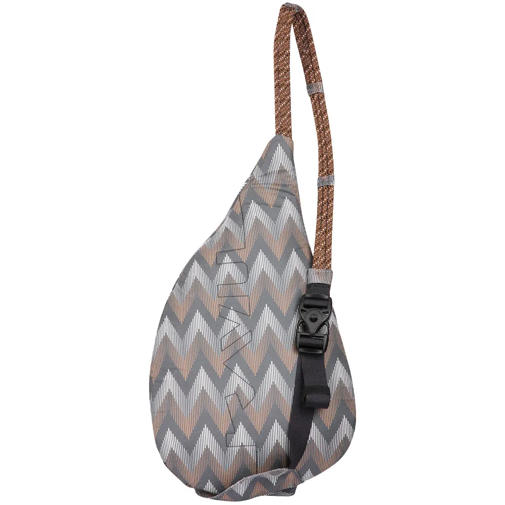 NEW KAVU mini rope sack bag in topo smash Mini Remix Rope Bag – KAVU.com main image 4
