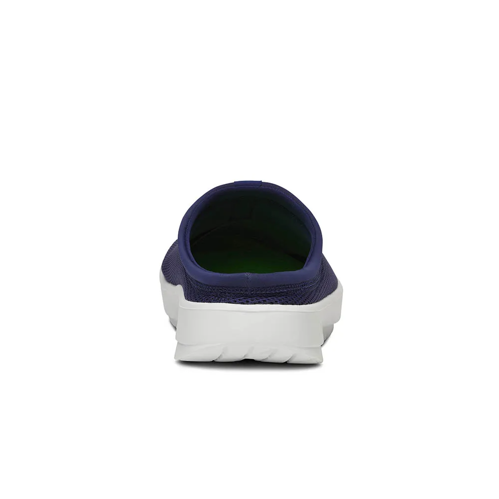 Oofos Men's OOcoozie Sport Mule Navy