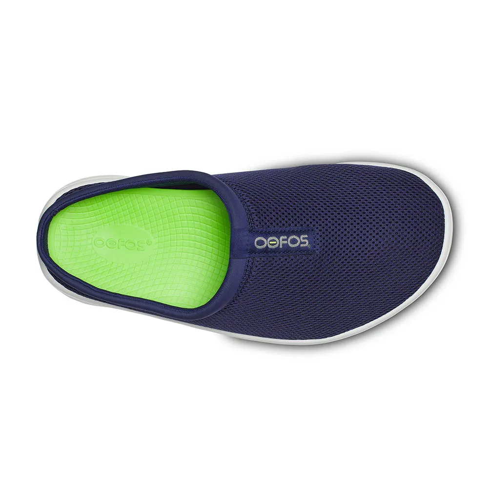 Oofos Men's OOcoozie Sport Mule Navy