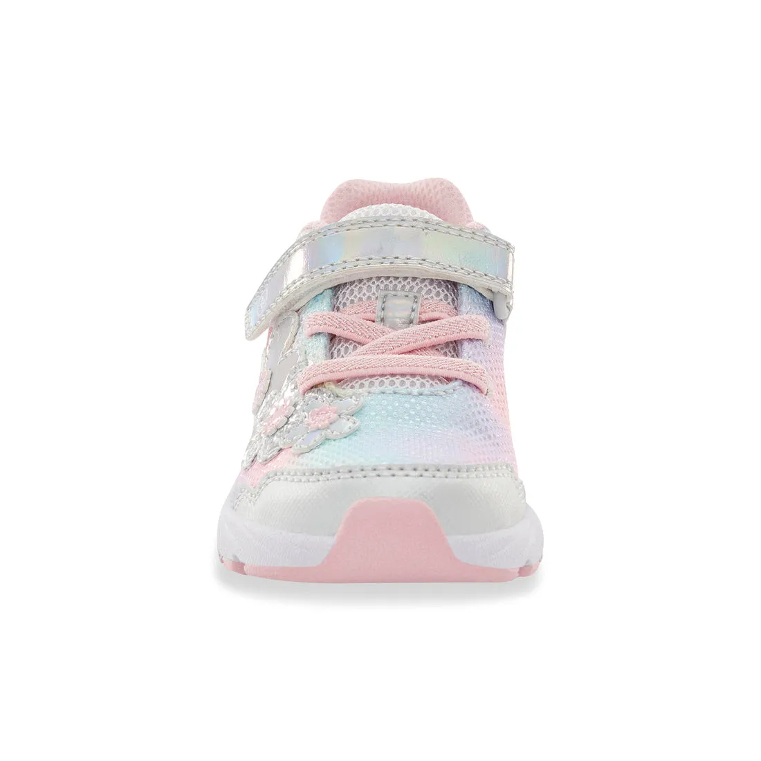 Stride Rite Made2Play Lighted Cosmic – Scarpe Ginnica Bambina Con Luci, Memory Foam E Chiusura Strappo, Rosa