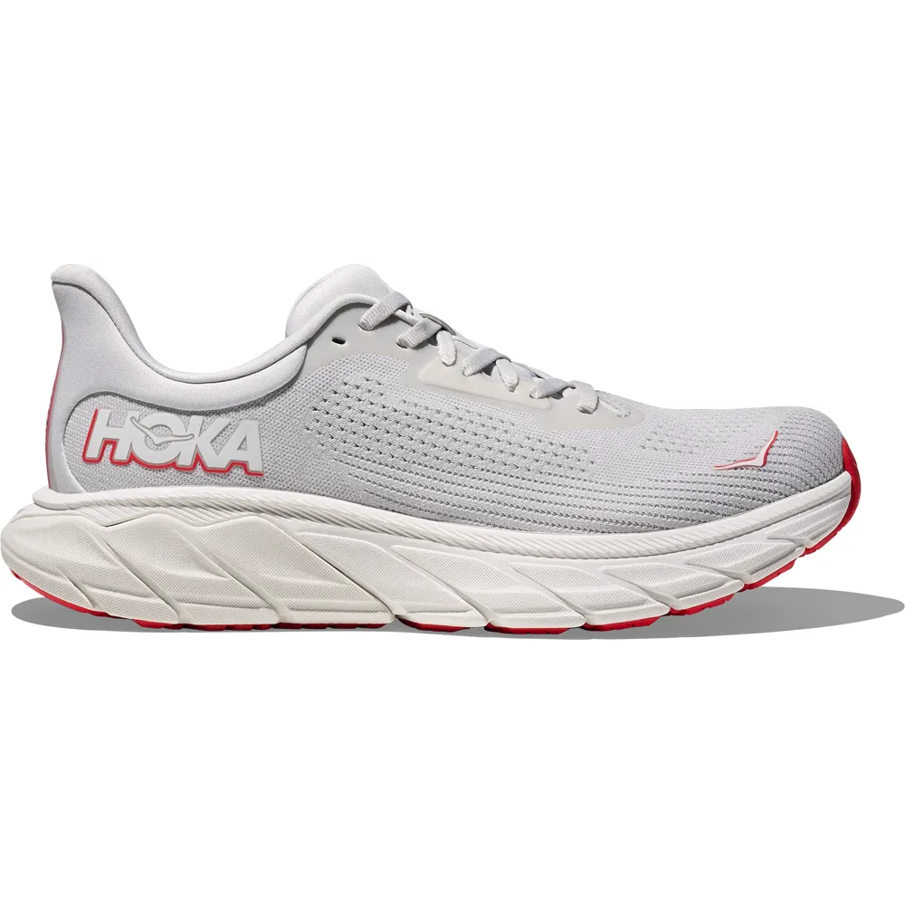 Hoka Women's Arahi 7 Cosmic Grey / Ruby Red (Wide Width)