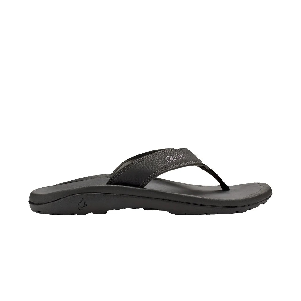 Olukai Men's 'Ohana Black / Dark Shadow