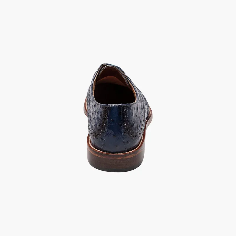 NEW STACY ADAMS men\'s gennaro wingtip oxfords in blue Stacy Adams Men main image 4