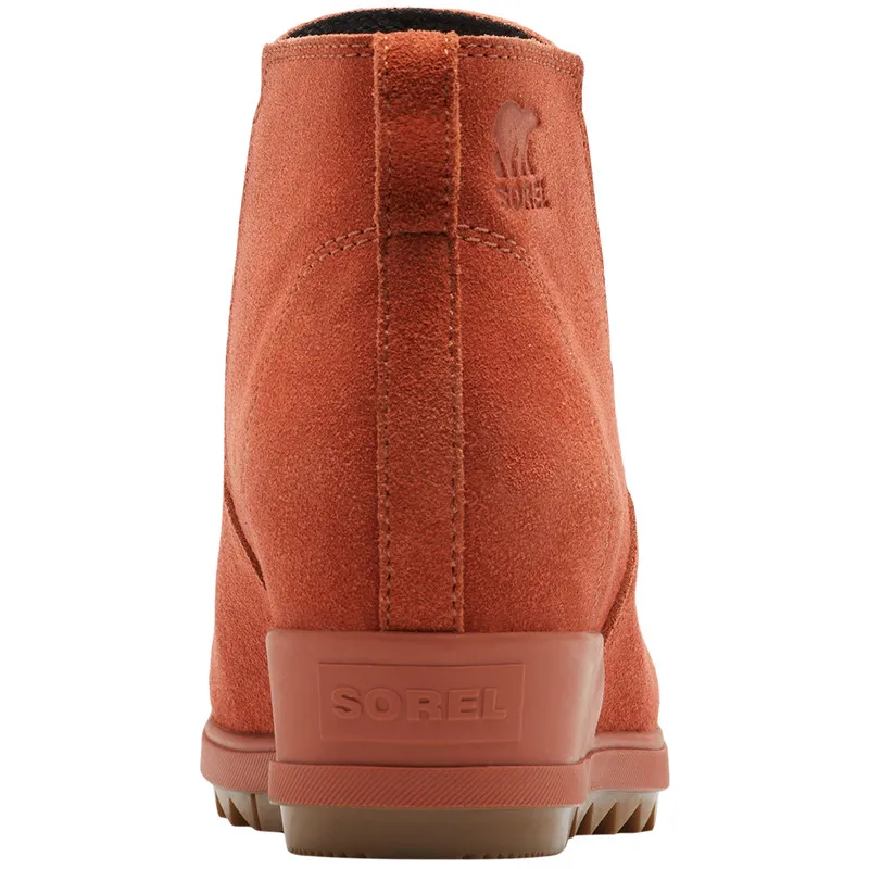 Sorel Women's Evie Pull On Bootie Warp Red