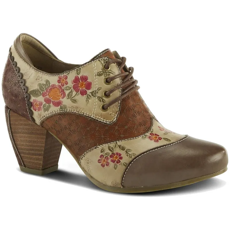 Spring Step L'Artiste Women's Adelvice-Fleur Grey Multi