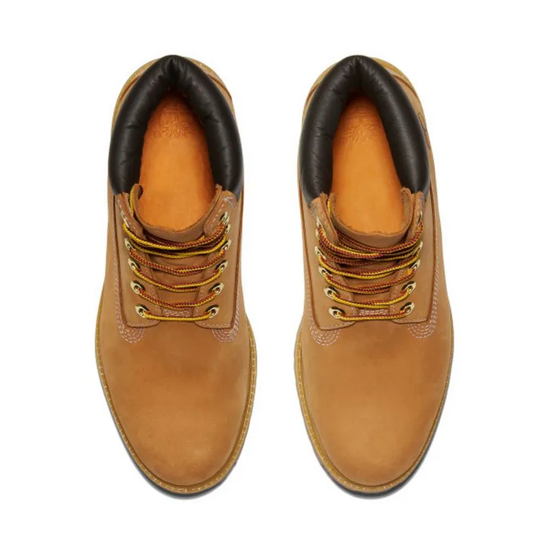 Timberland Premium 6-Inch Men Size 11.5M Wheat Nubuck Waterproof Leather Boot Timberland 6 inch Premium Work Boots for Men, Size US 11.5  main image 3