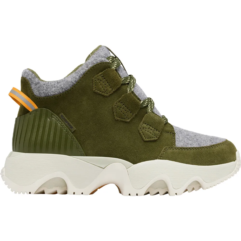 Sorel Women's Kinetic Impact Caribou Plus Waterproof Utility Green