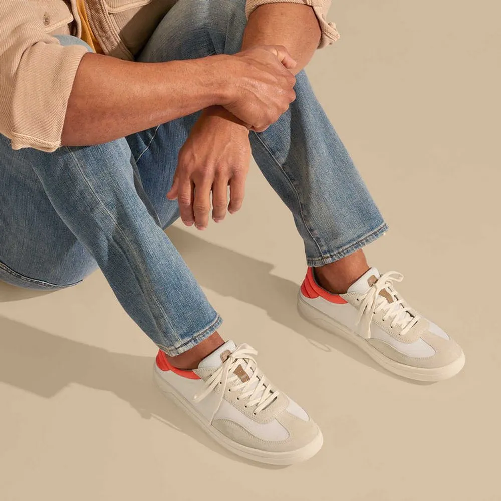 OluKai Men’s Punini Casual Sneakers Off White / Molten Orange Size 9.5 OluKai | Shoes | Olukai Punini Offwhite Molten Orange Mens 9  main image 2
