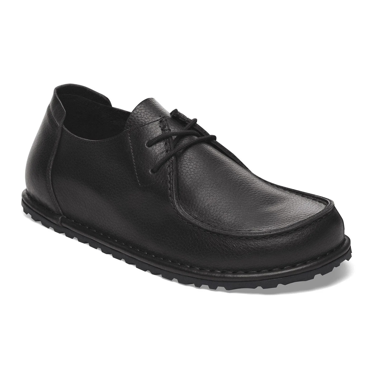 Birkenstock Men\'s Black Leather Lace-Up Oxfords Birkenstock Men main image 3