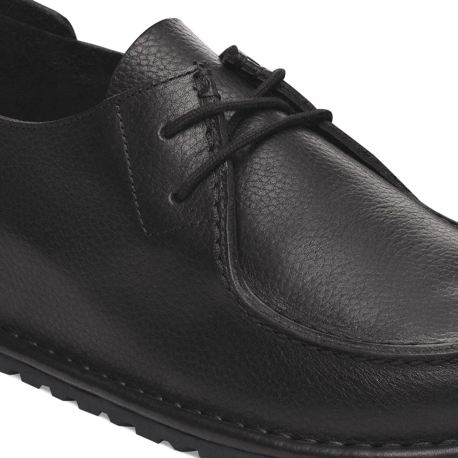 Birkenstock Oxford Black Leather Lace-Up Man’s Shoes Sz 13 excellent Birkenstock Uppsala Low Oxford (Men) - Black Leather – The  main image 2