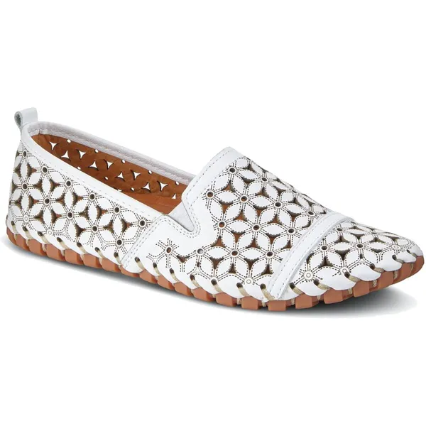Spring Step Women's Flowerflow White