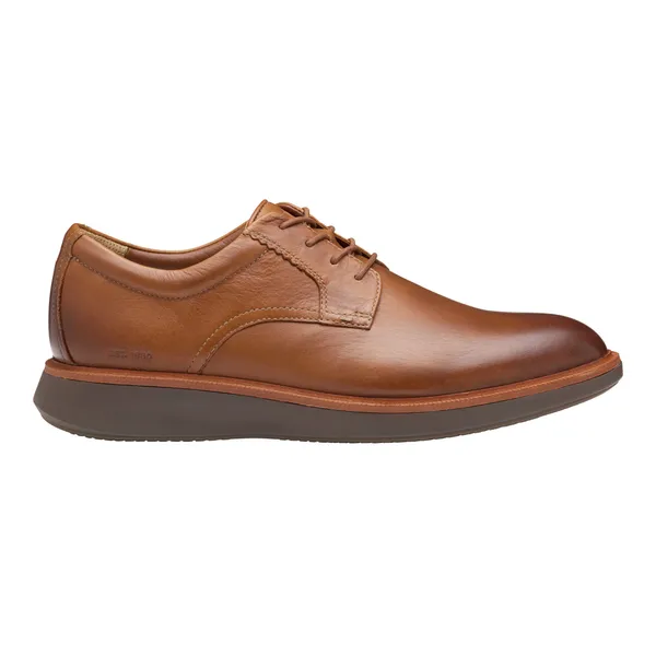 Johnston & Murphy Men's XC+ Parker Plain Toe Tan Waterproof Full Grain Leather