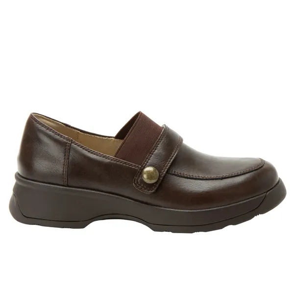 Alegria Women's Janna Loafer Dark Chocolate