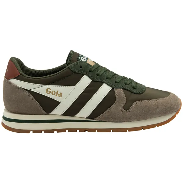 Gola Men's Daytona Chute Dark Khaki / Rhino / Off White