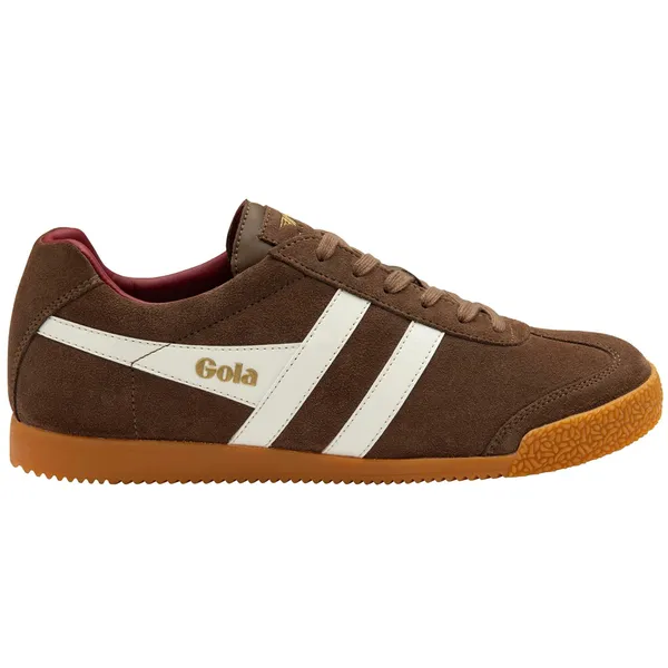 Gola Men's Harrier Otter / Off White / Deep Red