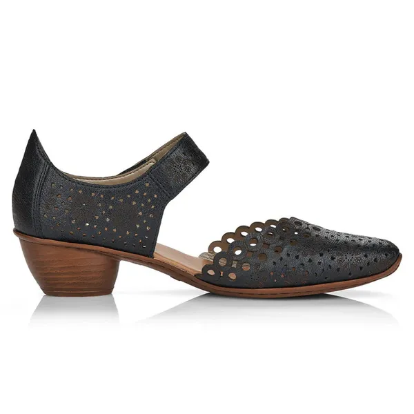 Rieker Women's 43753 Mirjam Black