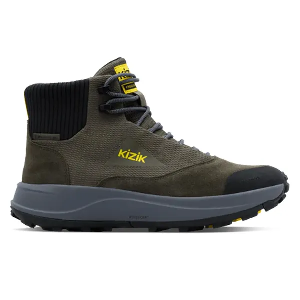 Kizik Men's Freedom Hike Waterproof Olive Night / Smoked Pearl