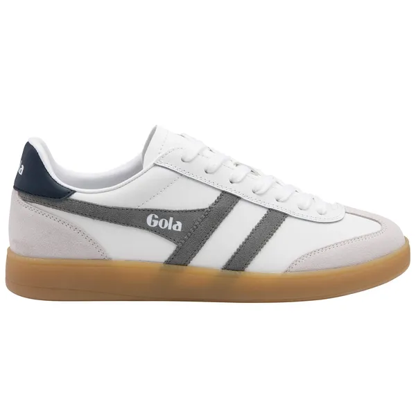 Gola Men's Viper Leather White / Conifer / Navy / Gum
