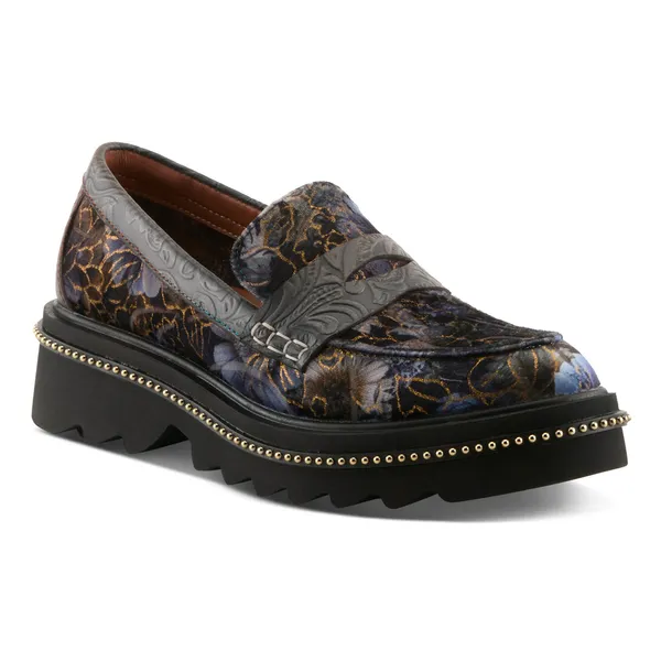Spring Step L'Artiste Women's Altona-Vivi Navy Multi